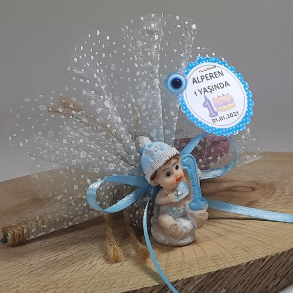 Aydede Figürlü Biblolu Erkek Bebek