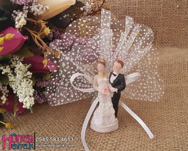 Simli Gelin Damat Biblo Nikah Şekeri