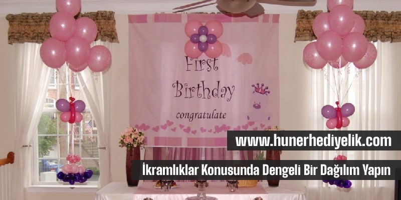 Doğum Günü İkramlıkları