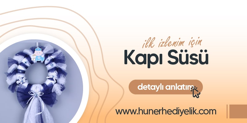 İlk İzlenim İçin Kapı Süsü